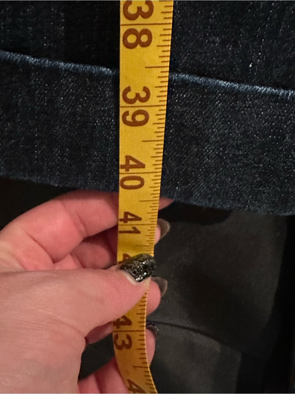 GAP Dark Blue Wide-Leg Jeans for Women - Picture 5 of 8